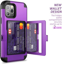 Load image into Gallery viewer, 2-in-1 Heavy Duty Protection Case With Hidden Mirror For iPhone 12 Series - Libiyi