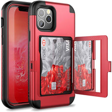 Load image into Gallery viewer, 2-in-1 Heavy Duty Protection Case With Hidden Mirror For iPhone 12 Series - Libiyi